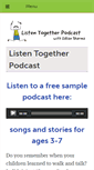 Mobile Screenshot of listentogetherpodcast.com
